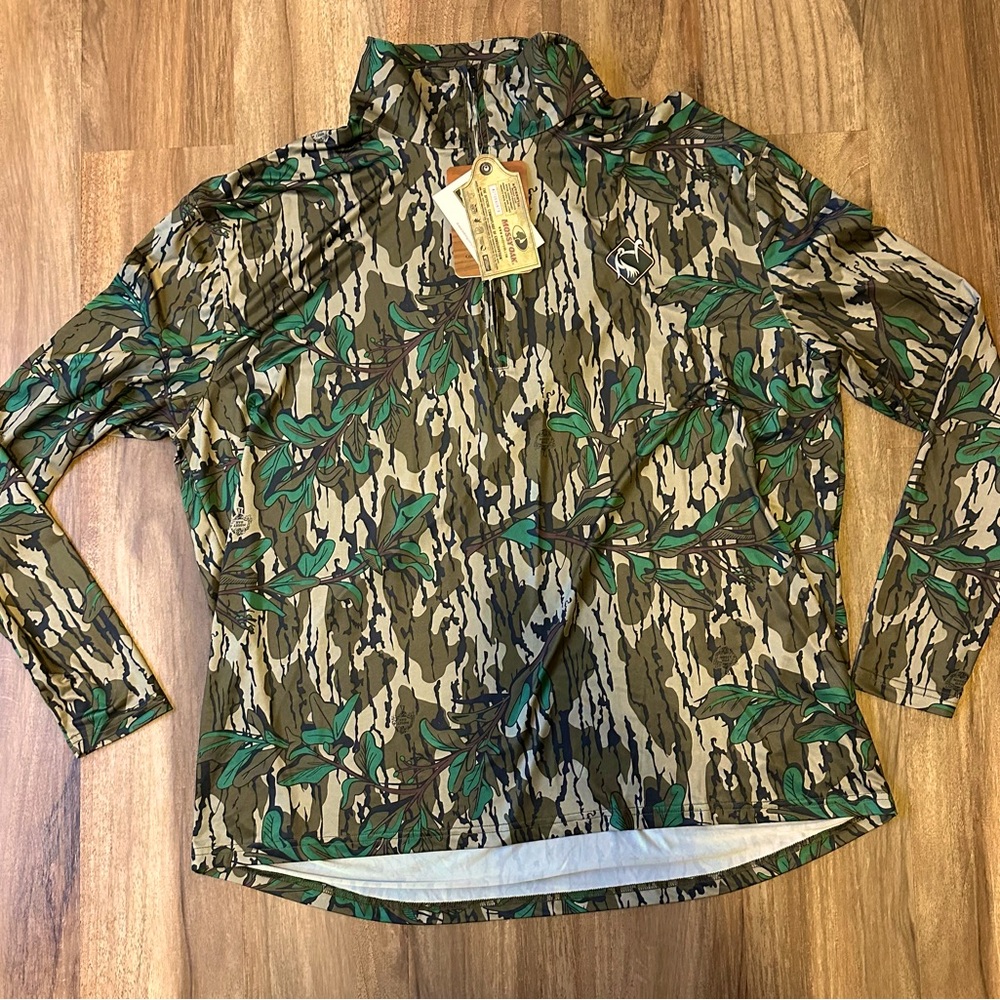 Drake Ol’Tom Performance 1/4 Zip Greenleaf XL